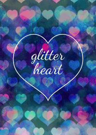 cute glitter heart