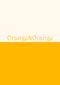 Orange & Orange No.1-4