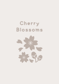 Cherry Blossoms15<Beige>