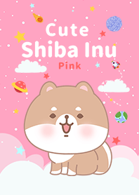 misty cat-Shiba Inu Galaxy Pink