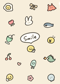 yellow simple smile icon16_1