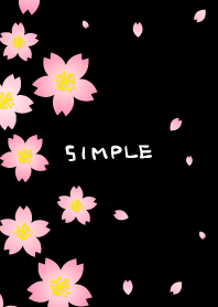 Simple black cherry blossoms16