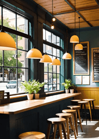 Cozy Coffee shop 3EB573