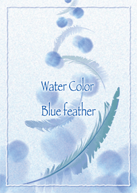 WaterColor BlueFeather
