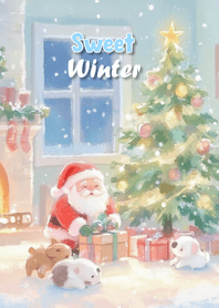 甜蜜可愛的冬季主題 17