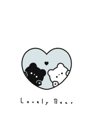 Pair Bears in Heart(line)/079.
