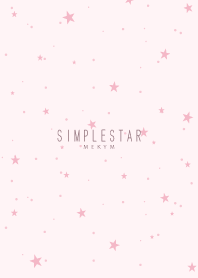 SIMPLE STAR-PINK WHITE- 7