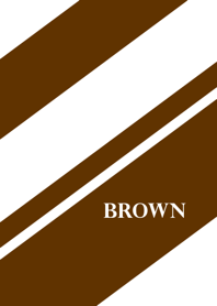 Simple Brown & White No.2-2