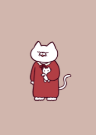 ネグリジェにゃん②くすみ01