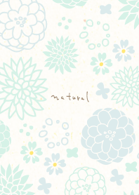 Nordic flowers darkish color5 from Japan