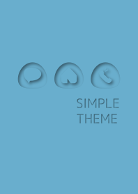 simple theme (kusumi blue)