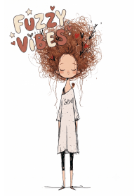 Messy Hair, Creative Heart.