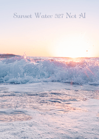 Sunset Water 527 Not AI