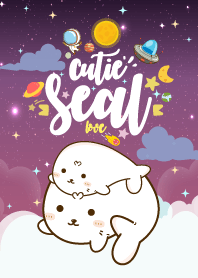 Seal Cutie Galaxy Night