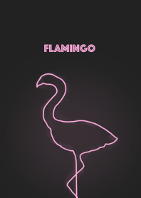 Flamingo neon