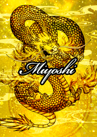 Miyoshi Golden Dragon Money luck UP