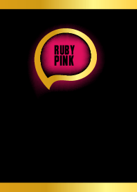 Ruby Pink Gold Black Theme