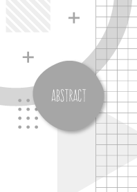 Abstract White & Grey