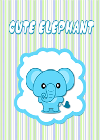 Cute elephant