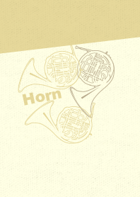 horn 3clr Pale lime light