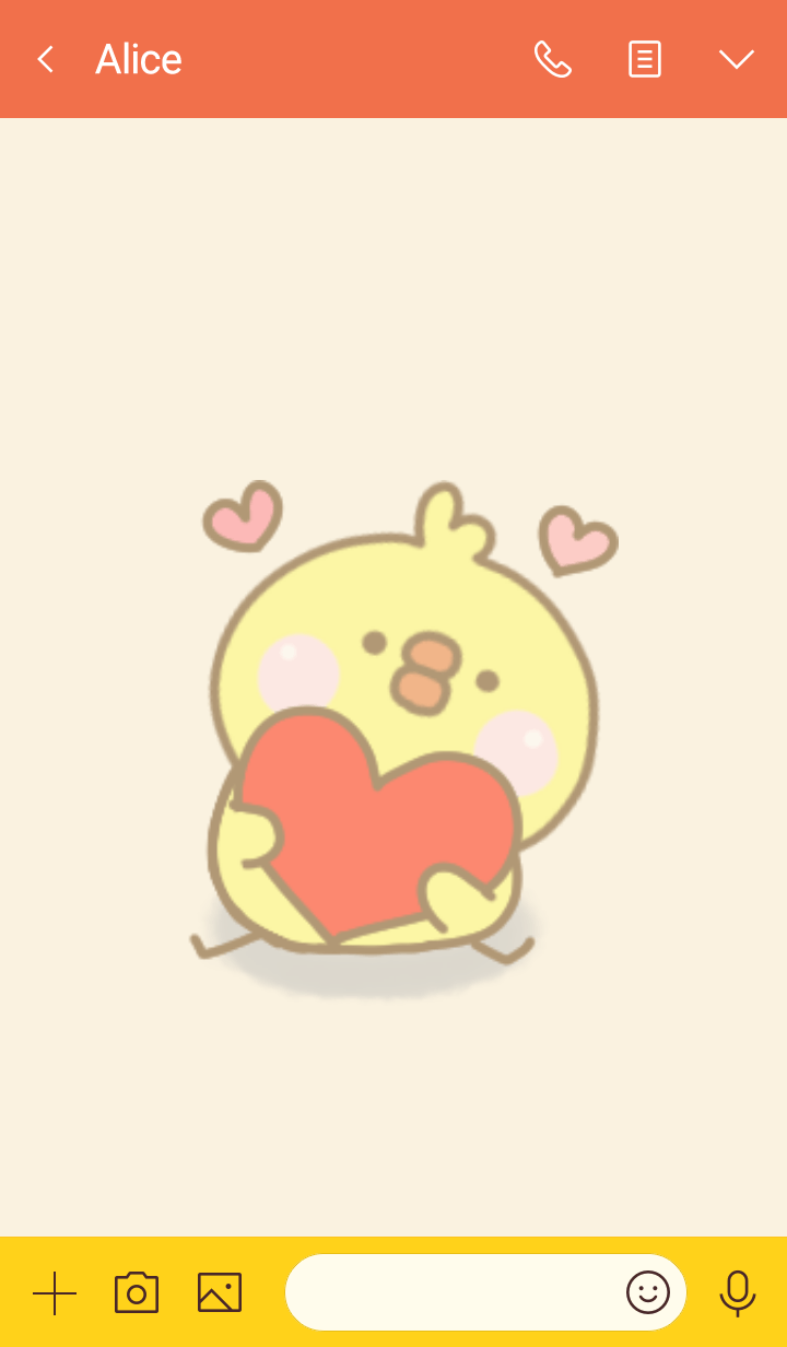 Line クリエイターズ着せかえ ひよこのこのきせかえだよ