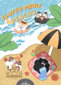 Fluffy meow Beachy (v.yellow)