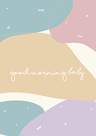 ธีมมินิมอล good morning baby