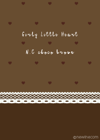 Girly Little Heart N.C choco brown