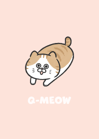 Q-meow6 / peach pink