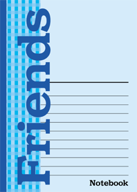 Notebook Style -light blue-
