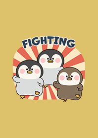 petite penguin1 - mustard