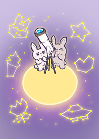 moon stars bunny(Soft) 2023 LET'S DRAW