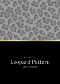 Leopard Pattern BLACK GRAY 19