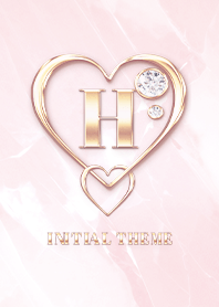 [ H ] Heart Charm & Initial  - PB