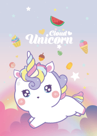 Unicorns Cloud Kawaii Pastel