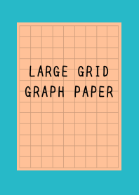 ORANGE-BLACK GRAPH PAPER-TURQUOISE BLUE