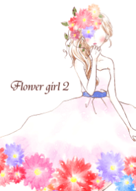 フラワーガール。2