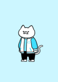 Stadium jacket cat.(pastel colors06)
