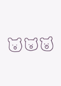 LOOSE BEAR / PURPLE