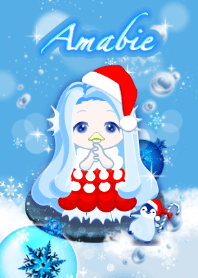 Amabie7 (COVID19, penguin, Christmas)