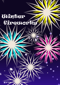 Winter fireworks 2