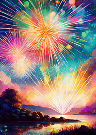 Beautiful Fireworks Theme#247