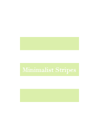 Minimalist Stripes - Lime