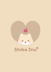 Shiba Inu2 Apple - yellow