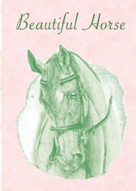 斉藤いつみの馬の絵着せ替え（ピンク）