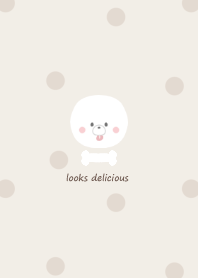 Fluffy Bichon Frise -brown- 2