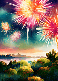 Beautiful Fireworks Theme#2475
