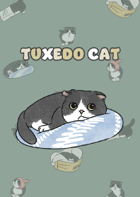 tuxedocat5 - dusty green