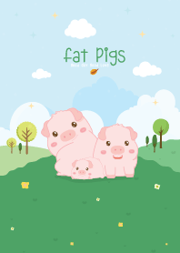 Chill Fat Pigs Smile