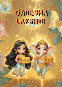 Lakshmi & Ganesha Rich Rich Rich Theme